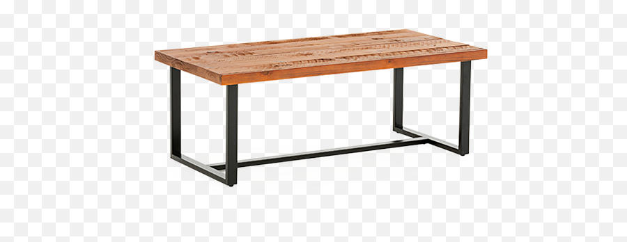 Metal Coffee Table With Wood Top Png