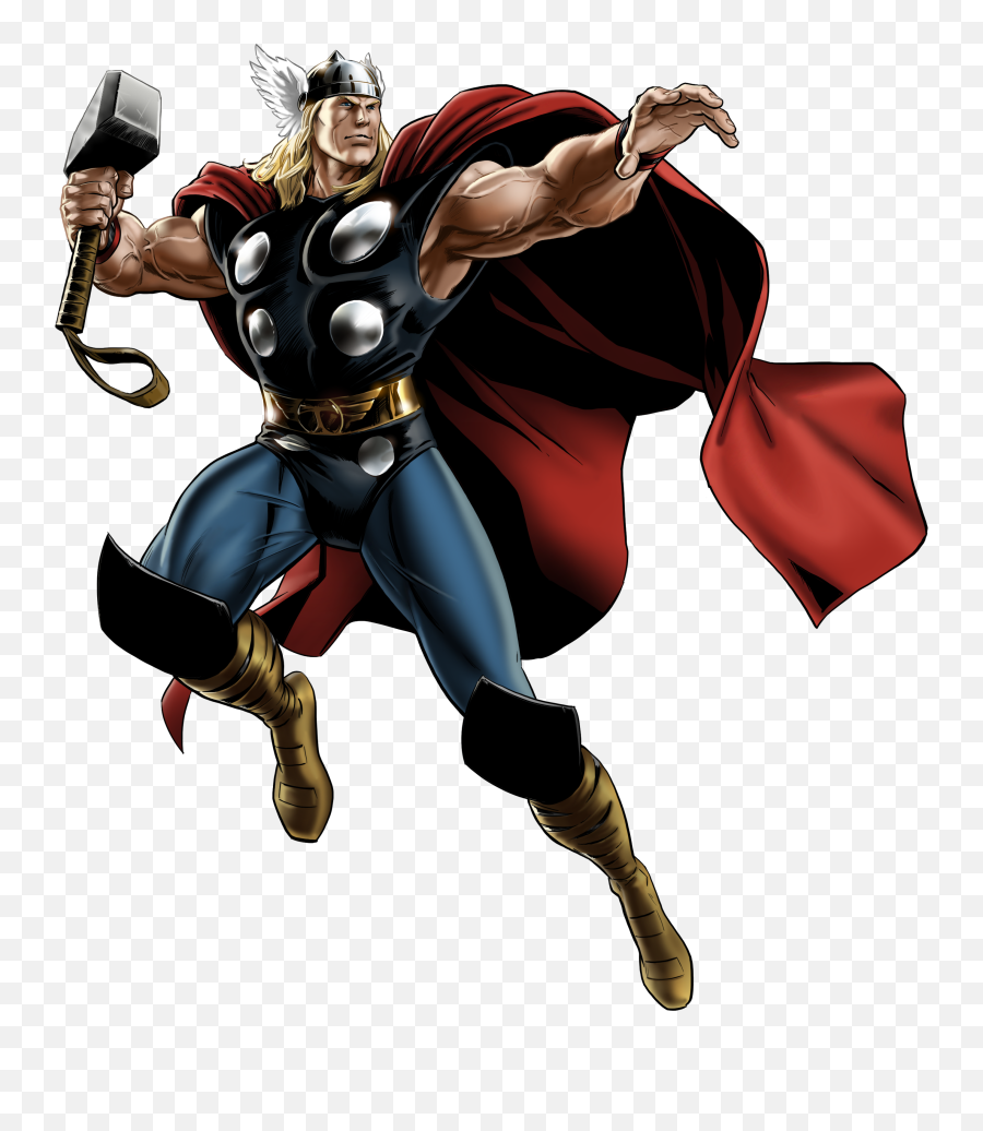 Download Alliance Character Fictional Thor Hulk Muscle - Marvel Thor Png,Avengers Png
