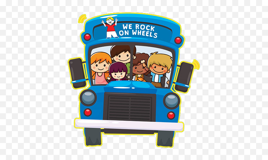 Top A Mobile Kids Gym For All With Cartoon School - Blue School Bus Clipart Png,Bus Clipart Png