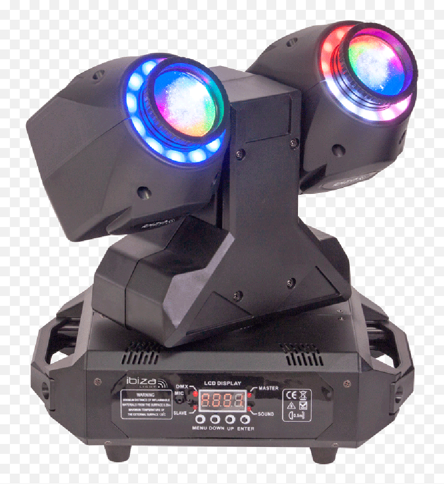 Dual 2 - In1 Wash U0026 Beam Led Moving Head With Dmx Control Cabeza Movil Ibiza Light Png,Flash Effect Png