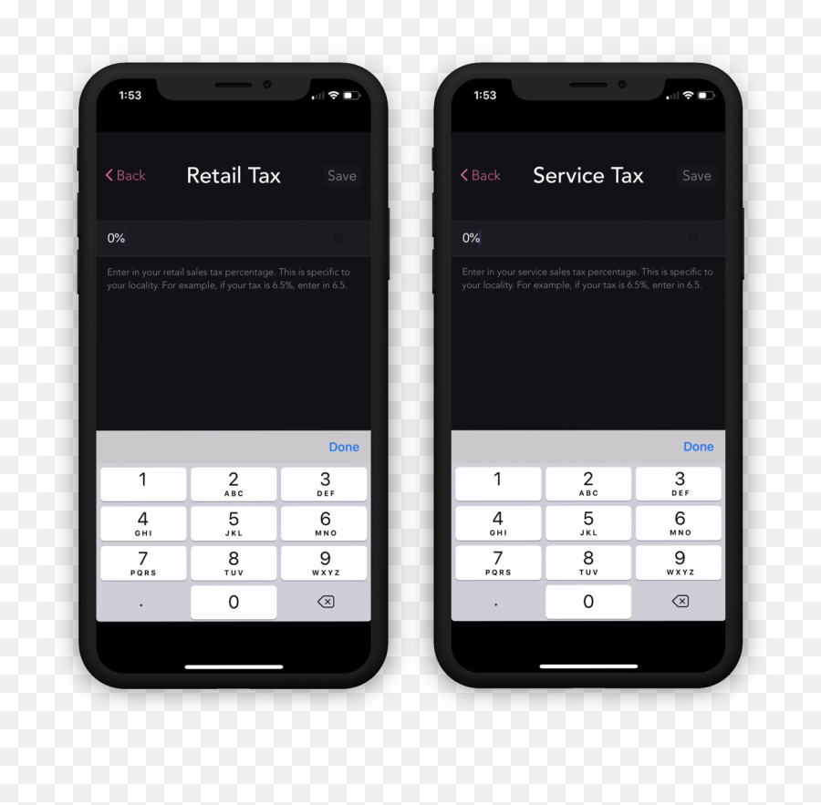 Set Or Change My Retail Service Tax Rate U2013 Glossgenius - Smartphone Png,Taxes Png