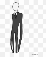 Download Slender Man Png - Illustration Transparent Slenderman Suit
