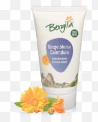 Marigold Hand Cream Bergila Organic 75 G - Cosmetics Sunscreen Png,Marigold Png