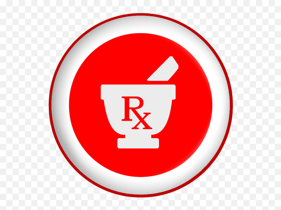 Download Mortar Pestle Pharmacy Symbol - Pharmacy Buttons Png,Red Button Png