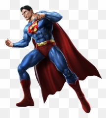 Superman Transparent Background - Mortal Kombat Vs Dc Universe png