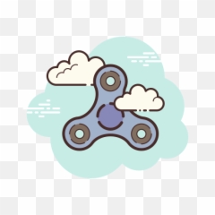 Fidget Spinner Icon - Free Download Png And Vector Icon Leaf,Spinner Png