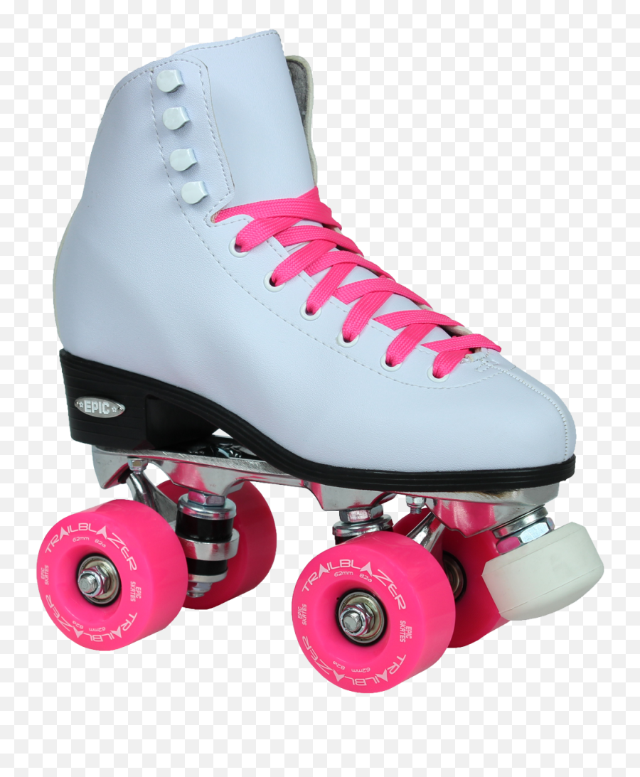 Classic White Pink - Pink And White Roller Skates Png,Roller Skates Png