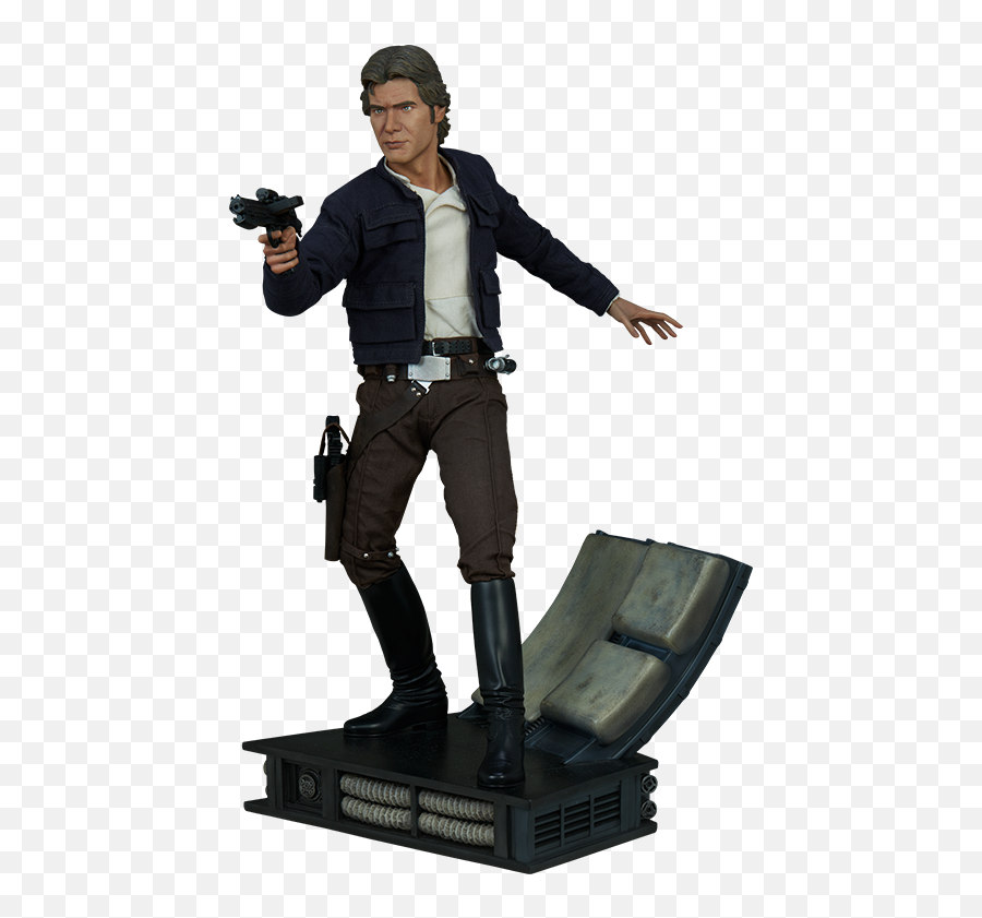 Star Wars Han Solo Premium Formattm Figure By Sideshow Col - Figurine Star Wars Han Solo Png,Han Solo Png