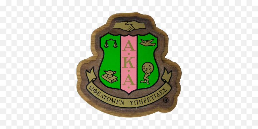 Alpha Kappa Decal Background Sorority Crest - Alpha Kappa Alpha Png,Kappa Transparent Background
