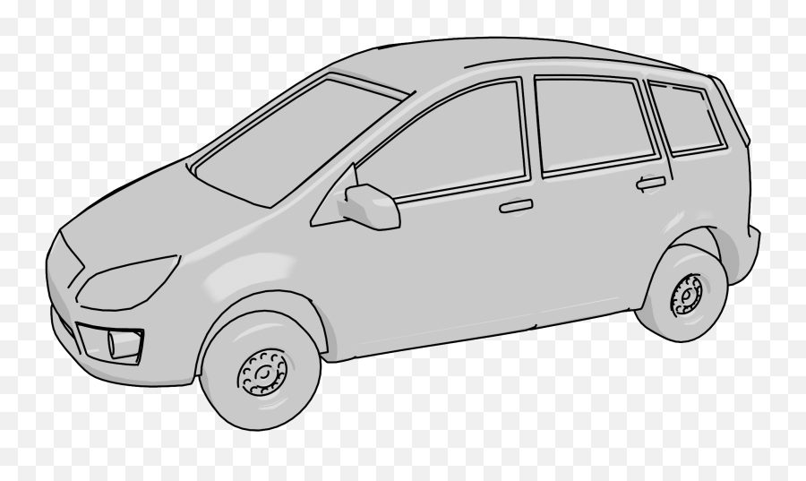 Minivan V1 Car Clipart Png U2013 Clipartlycom - City Car,Car Clipart Png