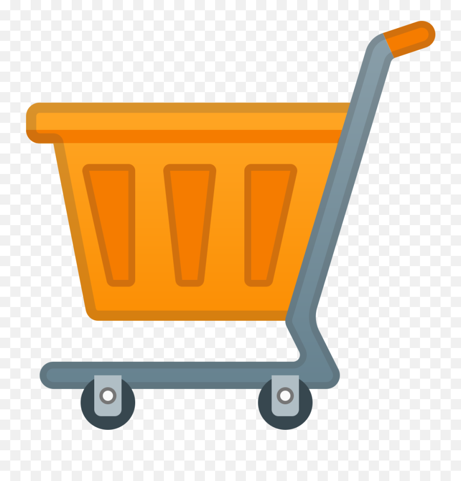 Shopping Cart Icon Noto Emoji Objects Iconset Google - Cart Icons Png,Shopping Cart Png