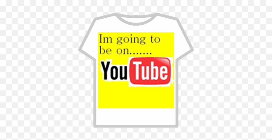 Im Going To Be - Roblox Youtube Png,Yellow Background Png
