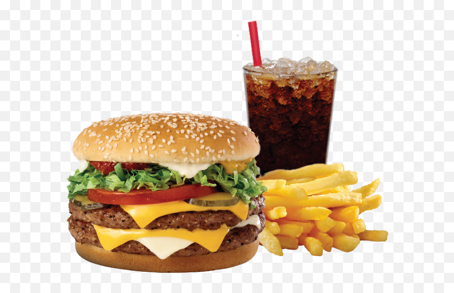 Combo 4 - Hamburger Png,Burger And Fries Png - free transparent png ...