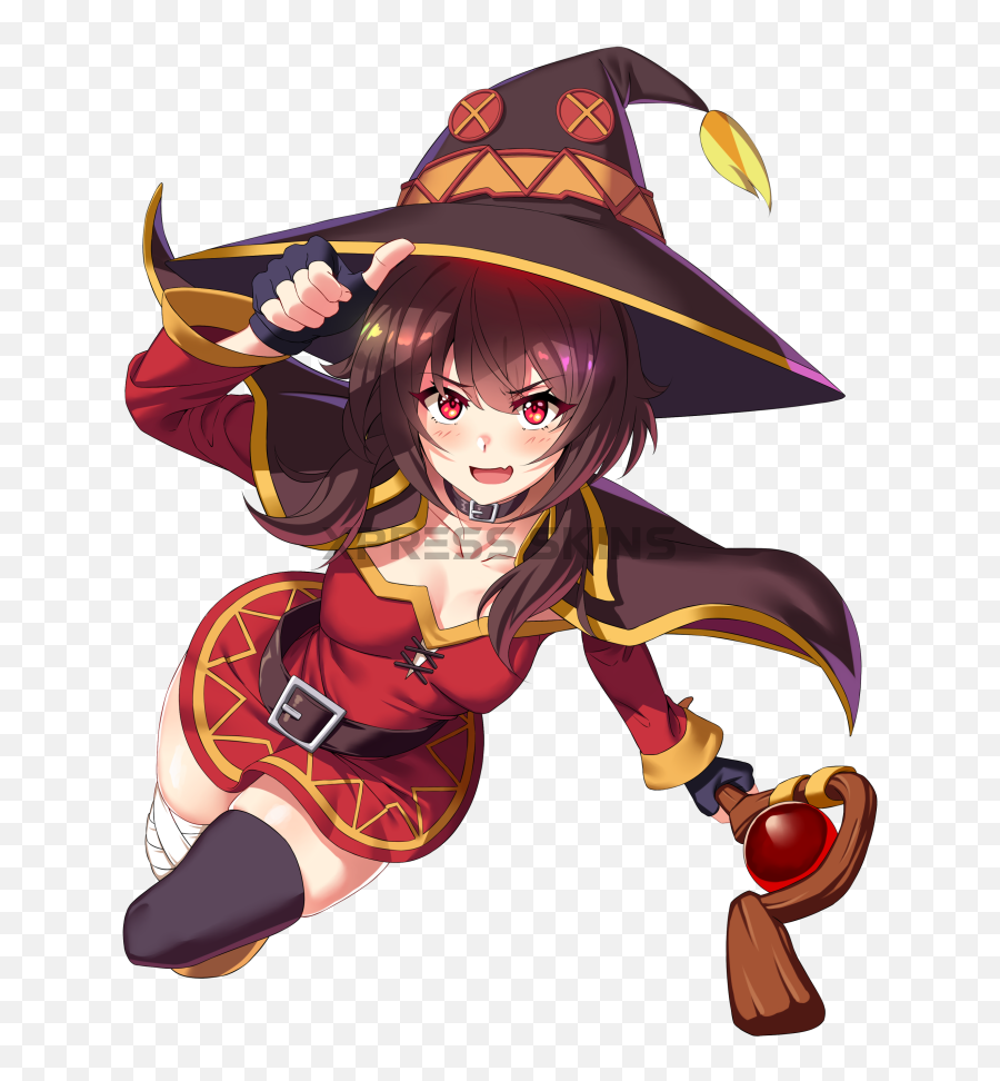 Megumin - Megumin Fanart Png,Megumin Png