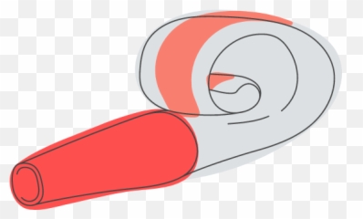 Furled Party Horn Graphic - Language png