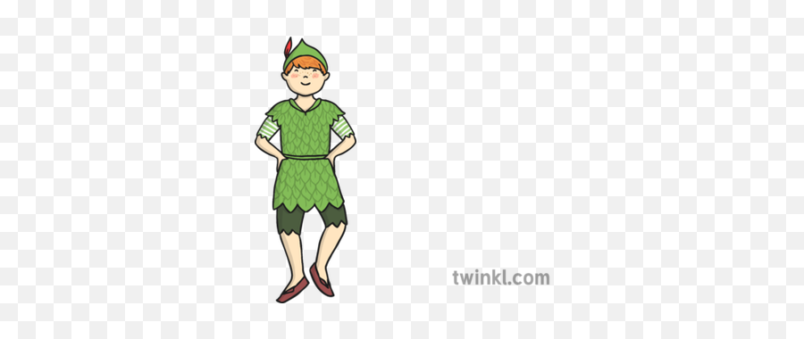 Peter Pan Illustration - Fictional Character Png,Peter Pan Png