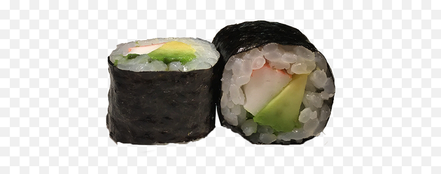 Download Hosomaki Cangrejo Y Aguacate - California Roll Png Hosomaki Png,Aguacate Png