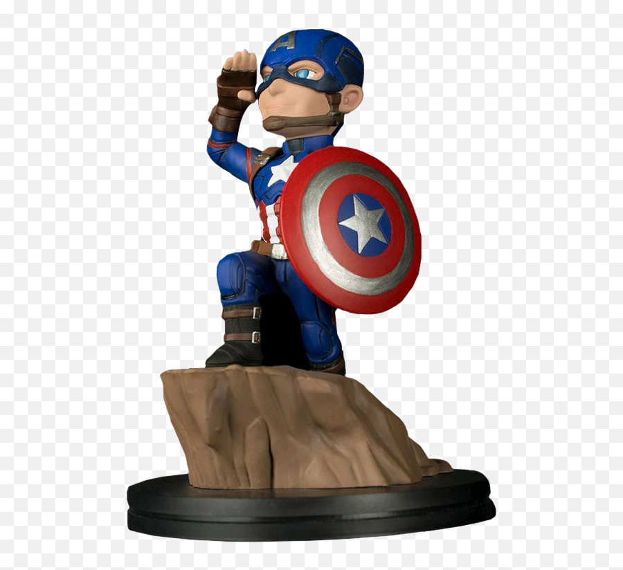 Q - Fig Figure Civil War Captain America Marvel Tv Movies Captain America Q Fig Png,Captain America Comic Png