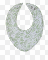 Modern Monstera Drool Bib - Singing Bear Decorative Png,Drool Png