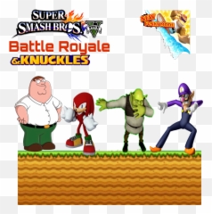 Download Waluigi Smashbros Shrek - In Bros png