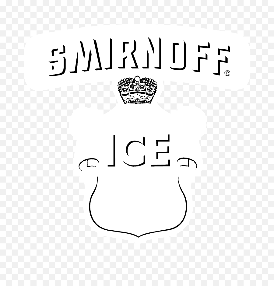 Download Smirnoff Ice Logo Black And - Language Png,Smirnoff Logo