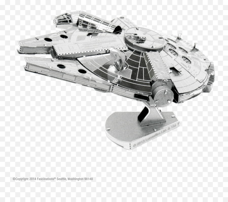 Millennium Falcon Star Wars Png Free - Star Wars Metal Model,Millennium Falcon Png