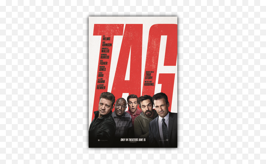 Tag Movie Poster 2018 Hd Png Download - Tag Poster,Rated R Logo