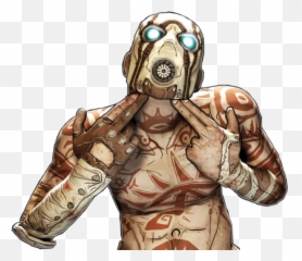 Borderlands Png Transparent Images - 2 Psycho Bandit