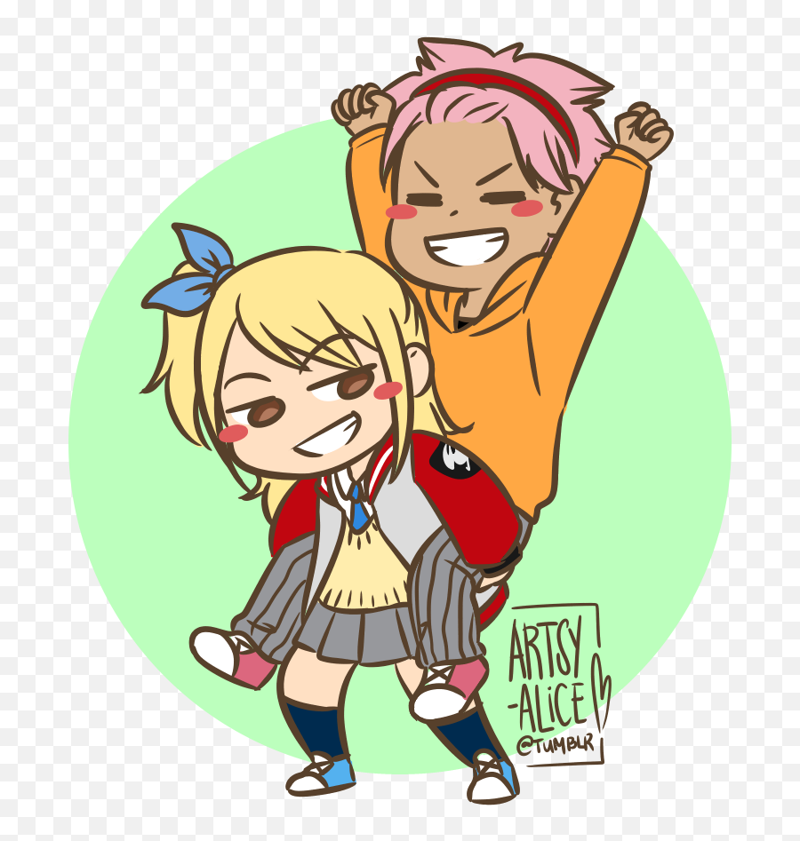 Lucy Lifting Natsu Clipart - Full Size Clipart 1592051 Lucy Lifting Natsu Png,Natsu Transparent