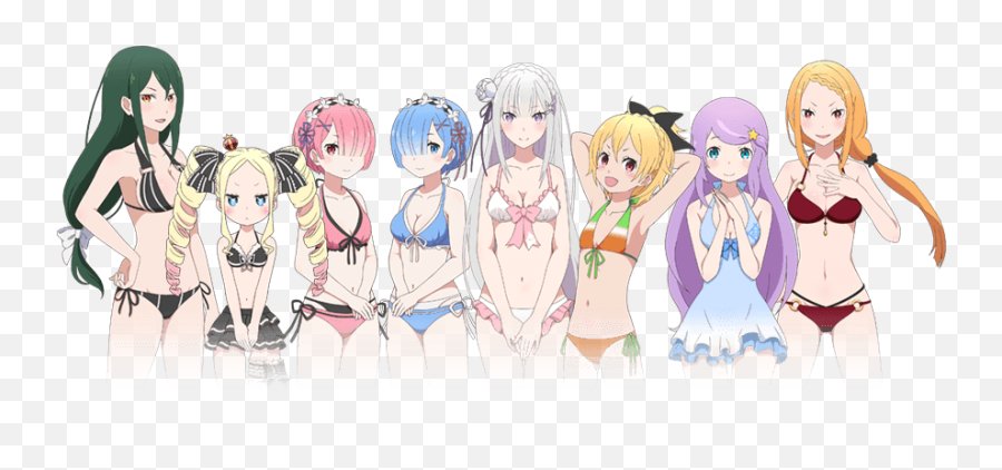 Rezerou0027s Ps4 And Ps Vita Game Pre - Order Bonuses Are Full Of Among Us Meme Anime Png,Rem Re Zero Png