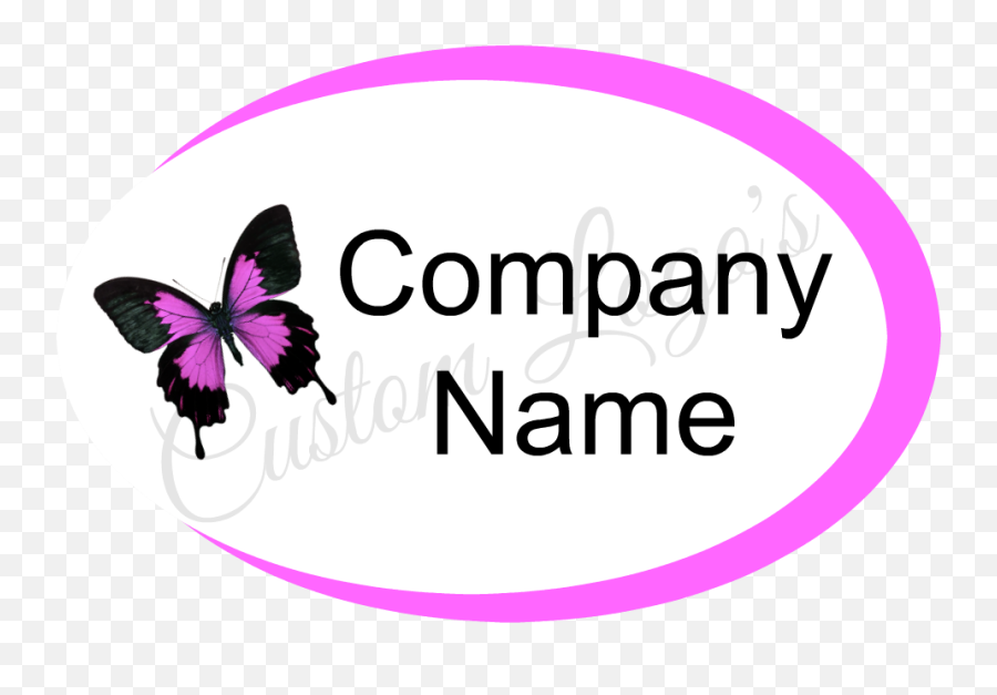 Custom Logos Company Names - Girly Png,Butterfly Logo Name