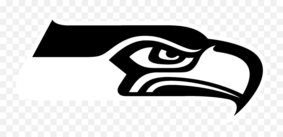 Seahawks Logo Png Transparent Svg - Seattle Seahawks Logo,Seahawks Logo Black And White