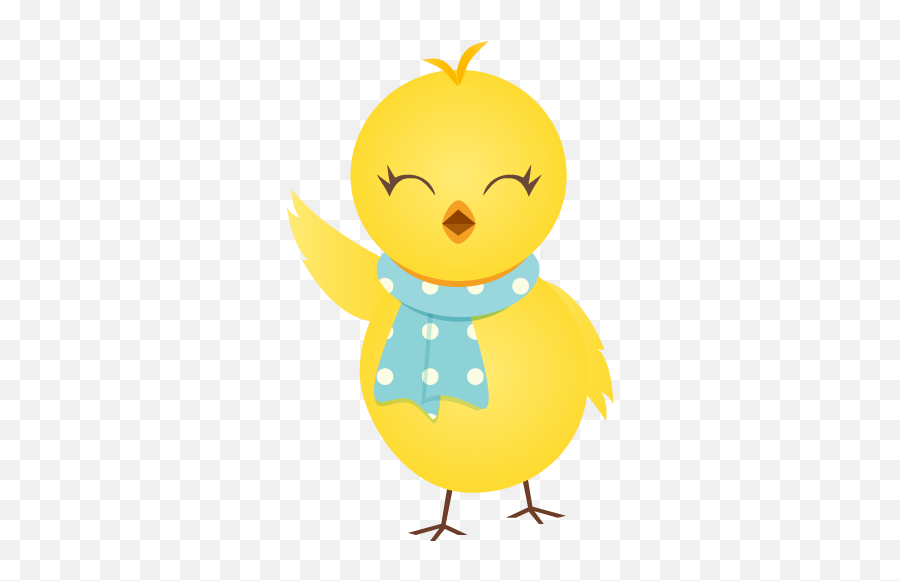 Waving Chicken Icon - Chick Waving Png,Chicken Icon Png