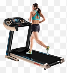 2018 Ladies Fitness Gym Equipment - Ladies In Gym Png,Treadmill Png