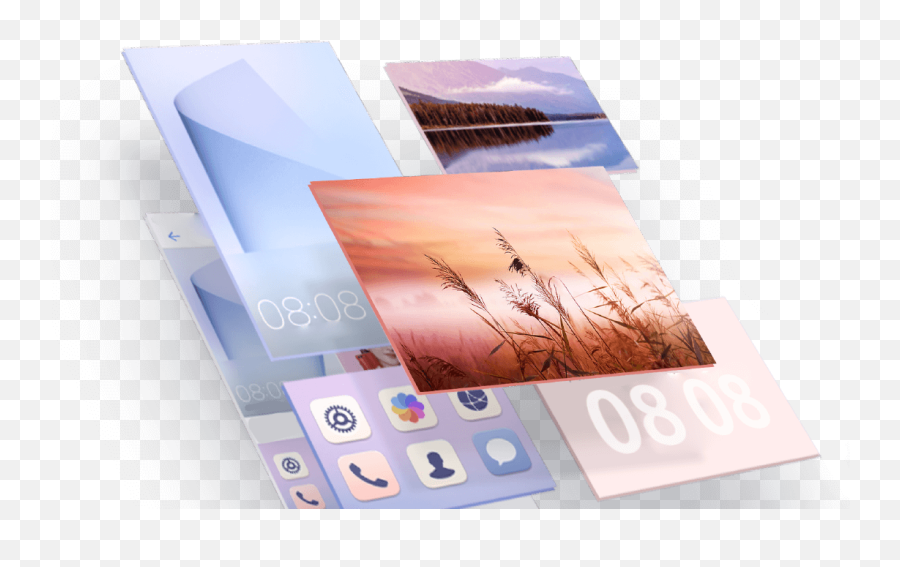 Huawei Themes - Horizontal Png,Cute Kawaii Shelf Icon Wallpappers