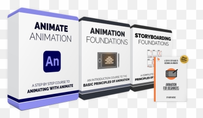 Animate Animation Course 39 Hd Video Lessons - Vertical png
