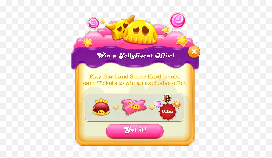 Win A Jellyficent Offer Candy Crush Jelly Wiki Fandom - Happy Png,Candy Crush Soda Saga Icon