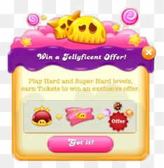 Win A Jellyficent Offer Candy Crush Wiki Fandom - Happy png