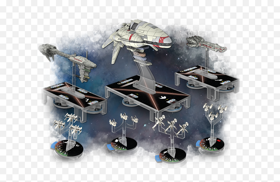 Star Wars Rebel Wave 1 Armada Expansions Board Game Extras - Star Wars Armada Imperial Fighter Squadron Png,Star Wars Rebels Icon