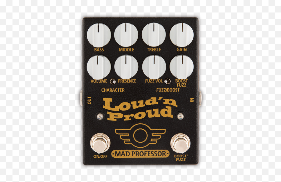 Loudu0027n Proud - Mad Professor Loud N Proud Pedal Png,Intec Rock Icon Guitar