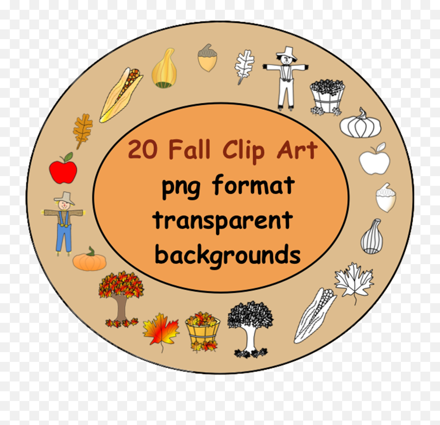 35 Fall Clip Art In Png Format With Transparent Backgrounds - Clip Art,Tree From Above Png