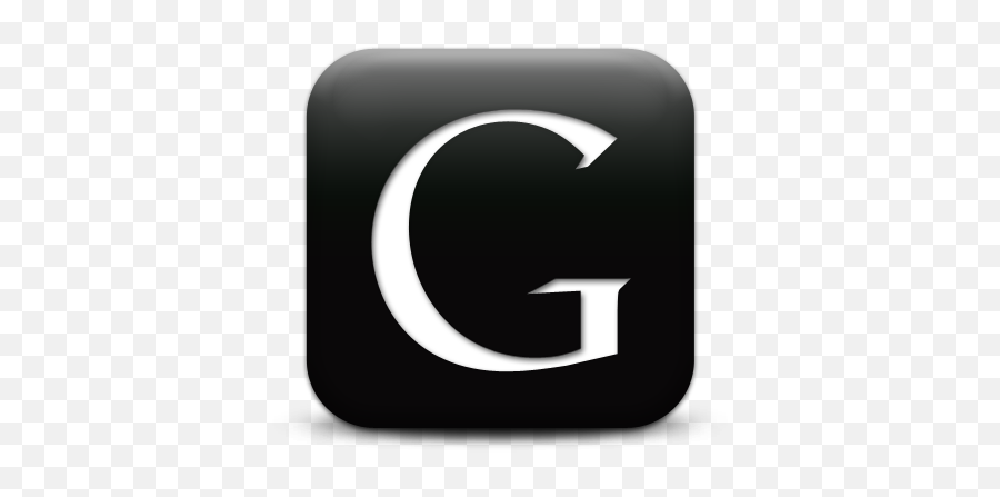 Old Google Icon - Google Black And White Logo Png,Google Logo Design
