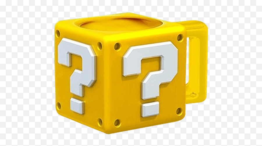 Nintendo - Super Mario Coin Block Mug Mario Mystery Box Png,Mario Pipe Png