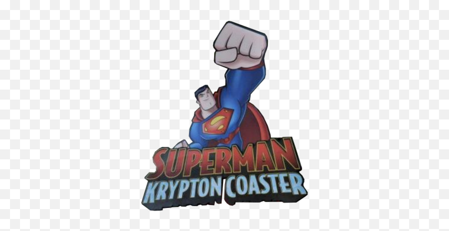 Superman Krypton Coaster Six Flags Mexico Logopedia Fandom - Superman Six Flags Logo Png,Superman Icon Png