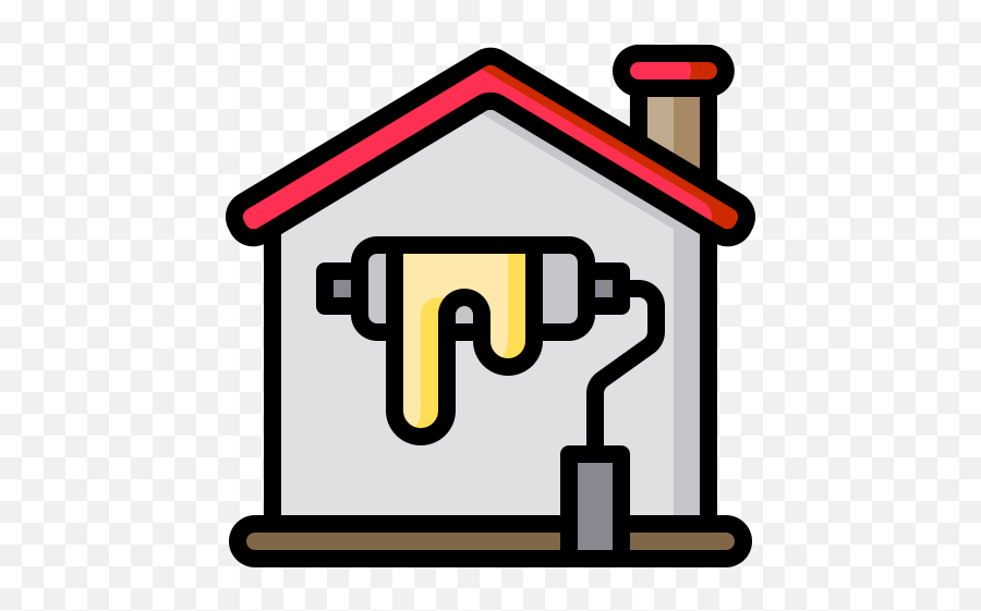 Paint Roller - Free Furniture And Household Icons Dungeon Icon Png,Home Maintenance Icon
