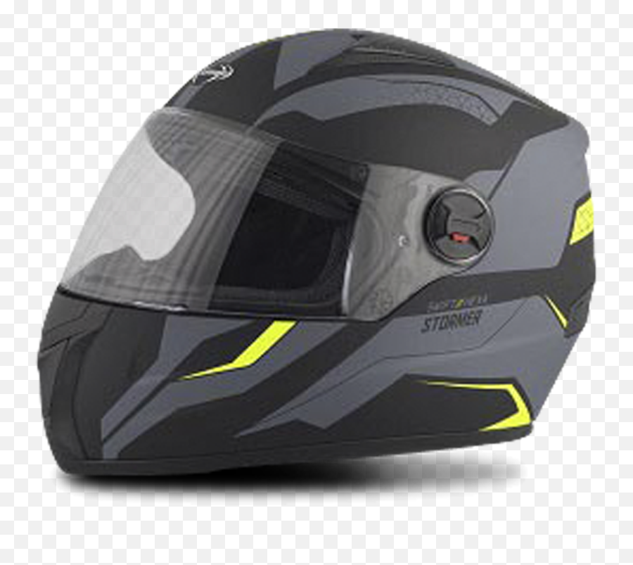 Stormer Swift Hexa Full Face Helmet Yellow - Grey Get 40 Motorcycle Helmet Png,Icon Airflite Shield