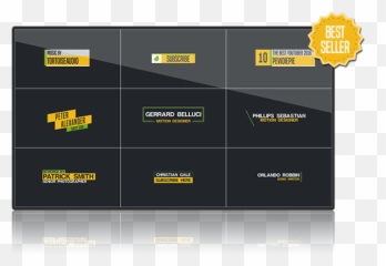 Download This Pack Is For Apple Final Cut Pro X And Motion - Comic Book Lower Thirds png