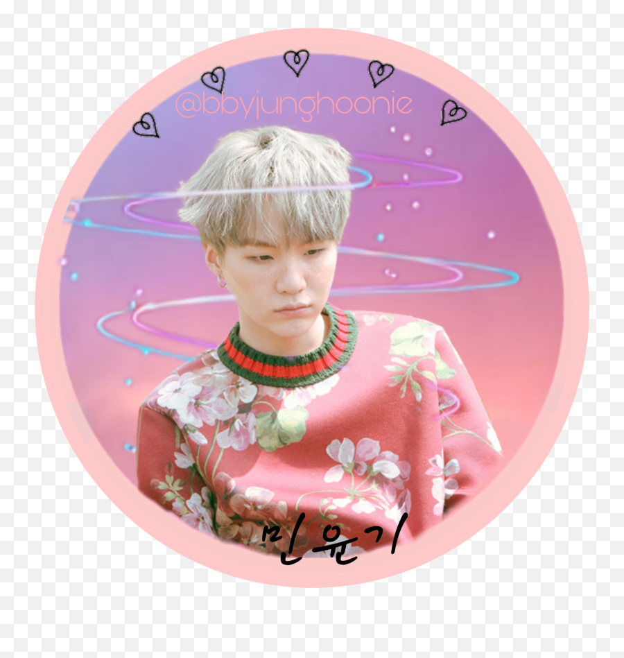 Freetoedit Btssuga Bts 296463292226211 By Bbyjunghoonie - Suga The Most Beautiful Moment In Life Pt 1 Png,Taehyung Circle Icon