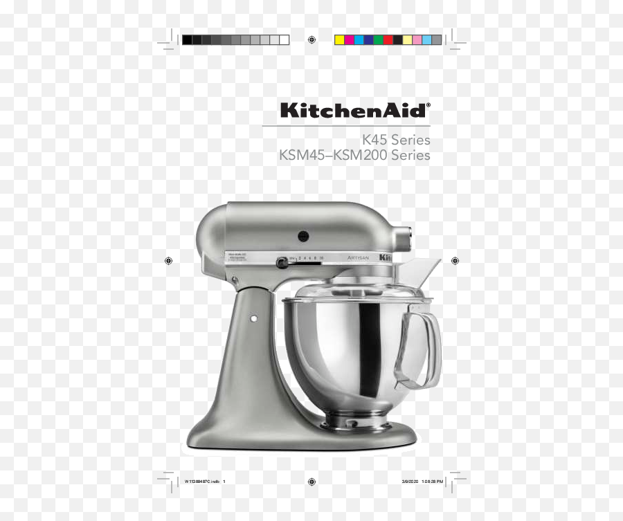 Kitchenaid K45 Series 45 Quart Tilt Head Stand Mixer - Kitchenaid Mixer Silver Png,Deathfire Grasp Icon