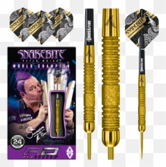Red Dragon Peter Wright Euro 11 Element Gold Pc20 24g Steel Tip Darts - png